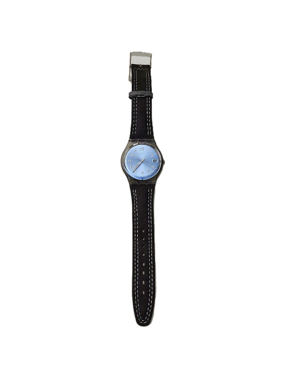Swatch Originals Blue Choco Unisex Watch - 34mm